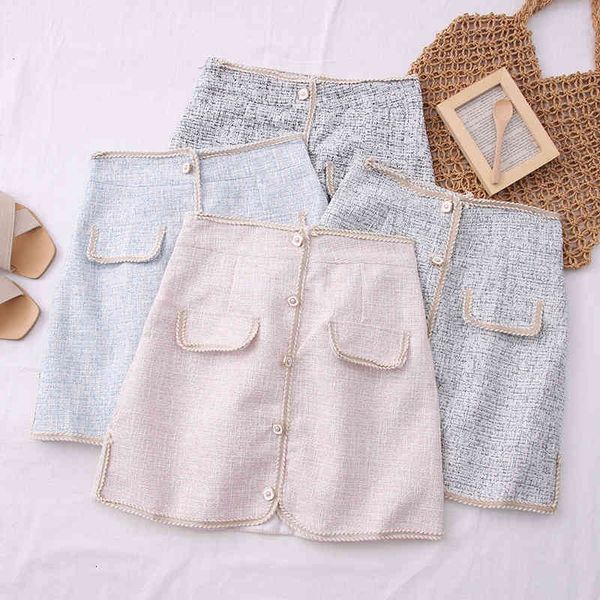skirts fashion autumn spring women pockets office lady high waist tweed elegant woolen mini vintage kua1, Black
skirts fashion autumn spring women pockets office lady high waist tweed elegant woolen mini vintage kua1, Black