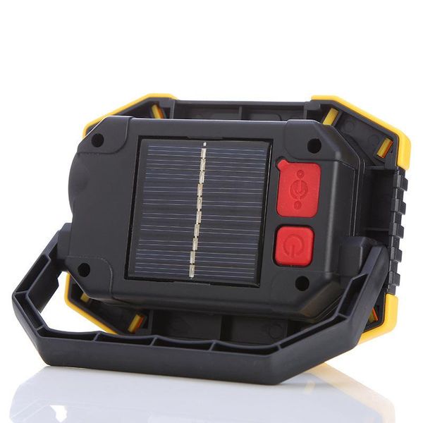 solar energy led work light usb charging camping lamp fhj889 portable lanterns