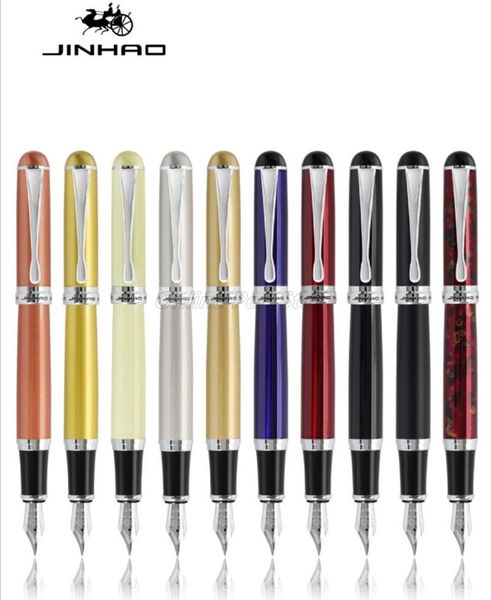 jinhao metal 750 iraurita 18 kgp 0.5mm medium nib fountain pen noble office school professional stationery pens
jinhao metal 750 iraurita 18 kgp 0.5mm medium nib fountain pen noble office school professional stationery pens