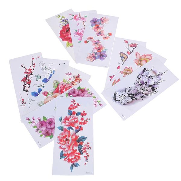 temporary tattoos 1pcs fashion body art flower for women hand tattoo sticker waterproof arm shoulder fake tatoo paper wholesale
temporary tattoos 1pcs fashion body art flower for women hand tattoo sticker waterproof arm shoulder fake tatoo paper wholesale