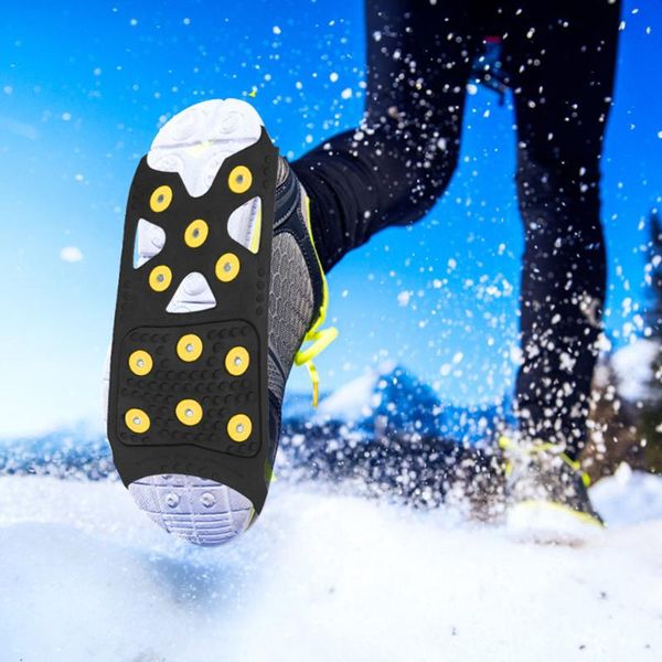 cords, slings and webbing snow ice non slip spike grips 11 teeth crampon cleats climbing shoes cover for family outdoor camping accessory
cords, slings and webbing snow ice non slip spike grips 11 teeth crampon cleats climbing shoes cover for family outdoor camping accessory