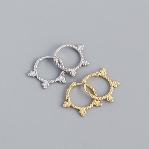 hoop & huggie 1pair 100% authentic 925 sterling silver white /gold beads circle earrings jewelry, Golden;silver
hoop & huggie 1pair 100% authentic 925 sterling silver white /gold beads circle earrings jewelry, Golden;silver