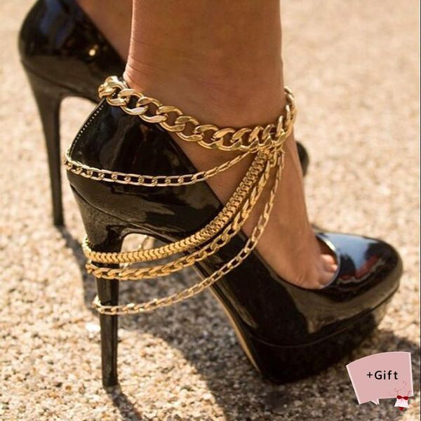 anklets women multi chain fashion high heels personality shoe anklet for jewelry accessories, Red;blue
anklets women multi chain fashion high heels personality shoe anklet for jewelry accessories, Red;blue