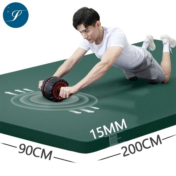 15mm thick non-slip yoga mat pilates health fitness exercise meditation gym home
15mm thick non-slip yoga mat pilates health fitness exercise meditation gym home