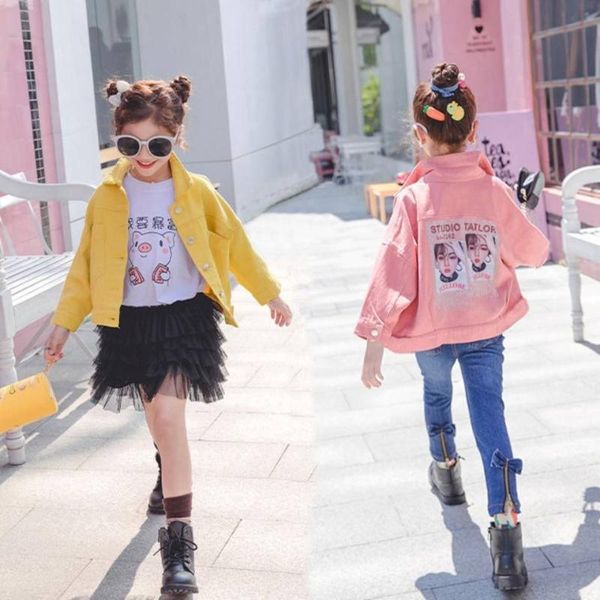 girls denim coats spring kids jackets clothes cartoon coat solid color printing children clothing for 3 4 6 8 10 12years, Blue;gray
girls denim coats spring kids jackets clothes cartoon coat solid color printing children clothing for 3 4 6 8 10 12years, Blue;gray