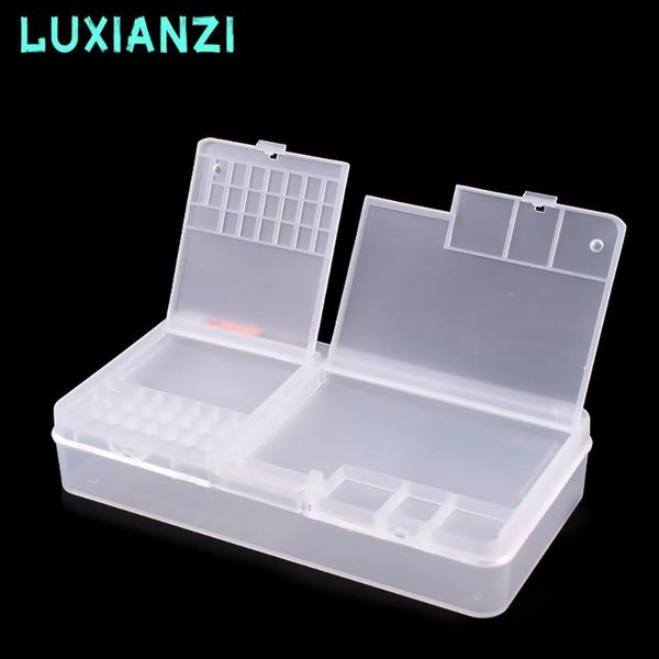 tool organizers luxianzi portable storage box for phone repair metal parts screwdriver organizer toolbox 2 layer dust-proof plastic case
tool organizers luxianzi portable storage box for phone repair metal parts screwdriver organizer toolbox 2 layer dust-proof plastic case