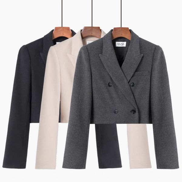 women's suits & blazers korean temperamental short small suit coat wooler lady fried street long sleeve thick blazer jacket drop clothi, White;black
women's suits & blazers korean temperamental short small suit coat wooler lady fried street long sleeve thick blazer jacket drop clothi, White;black