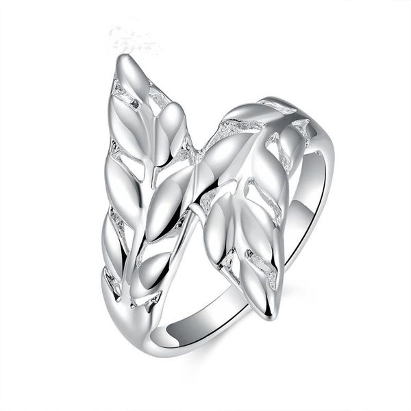 cluster rings fashionable silver female ring temperament beauty leaf opening hand jewelry, Golden;silver
cluster rings fashionable silver female ring temperament beauty leaf opening hand jewelry, Golden;silver
