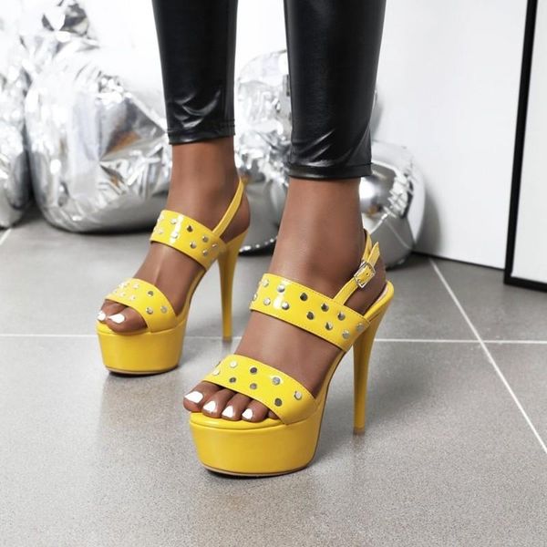sandals size 33-48 summer with high heels (13cm) open toe solid color mature party shoes for women 630-2, Black
sandals size 33-48 summer with high heels (13cm) open toe solid color mature party shoes for women 630-2, Black