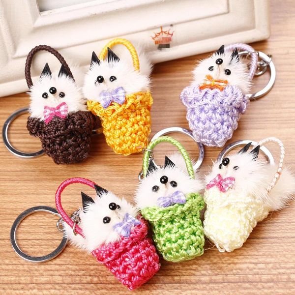 keychains fashion cute fluffy fur basket puppy animal toy keychain women girl key chain small jewelry pom-pom dog bag colorful, Silver
keychains fashion cute fluffy fur basket puppy animal toy keychain women girl key chain small jewelry pom-pom dog bag colorful, Silver