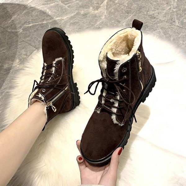 boots women non-slip winter snow fur warm ankle for shoes female booties botas mujer plussize 35-43, Black
boots women non-slip winter snow fur warm ankle for shoes female booties botas mujer plussize 35-43, Black