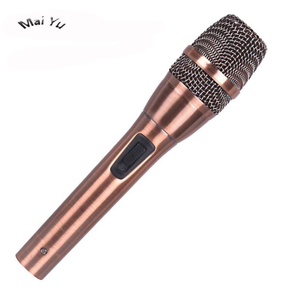 professional metal gold home karaoke microphone computer condenser microfone for recording live show with 4m wired length a628 microphones
professional metal gold home karaoke microphone computer condenser microfone for recording live show with 4m wired length a628 microphones