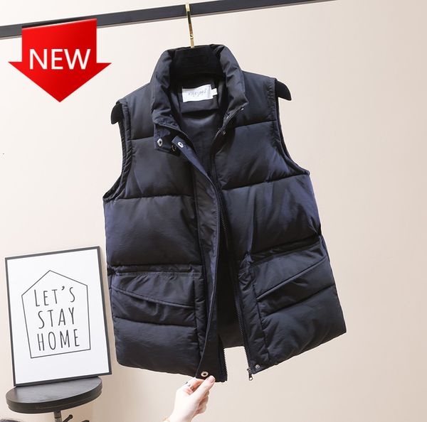 jackets winter without sleeves jacket with collar short-style waistcoat for quilted cotton plus woman size, Black;brown
jackets winter without sleeves jacket with collar short-style waistcoat for quilted cotton plus woman size, Black;brown