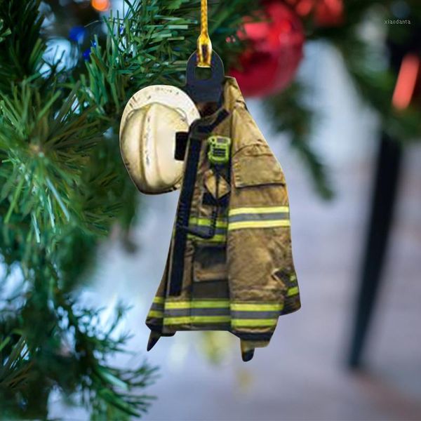 christmas decorations ornament 2021 personalized firefighter's characteristic costume hanging for holiday crafts
christmas decorations ornament 2021 personalized firefighter's characteristic costume hanging for holiday crafts