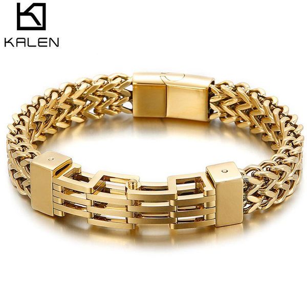 link, chain golden titanium bracelet men 11mm wide link men's on hand bands bracelets man male jewellery iron mannen armband wholesale, Black
link, chain golden titanium bracelet men 11mm wide link men's on hand bands bracelets man male jewellery iron mannen armband wholesale, Black