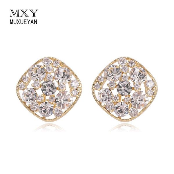 stud muxueyan earrings for woman 2021 trend similar to rectangle silver color zircon fine jewelry piercing luxury, Golden;silver
stud muxueyan earrings for woman 2021 trend similar to rectangle silver color zircon fine jewelry piercing luxury, Golden;silver