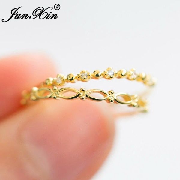 wedding rings junxin minimalist double thin for women yellow gold small white crystal ring set vintage stacking jewelry cz, Slivery;golden
wedding rings junxin minimalist double thin for women yellow gold small white crystal ring set vintage stacking jewelry cz, Slivery;golden