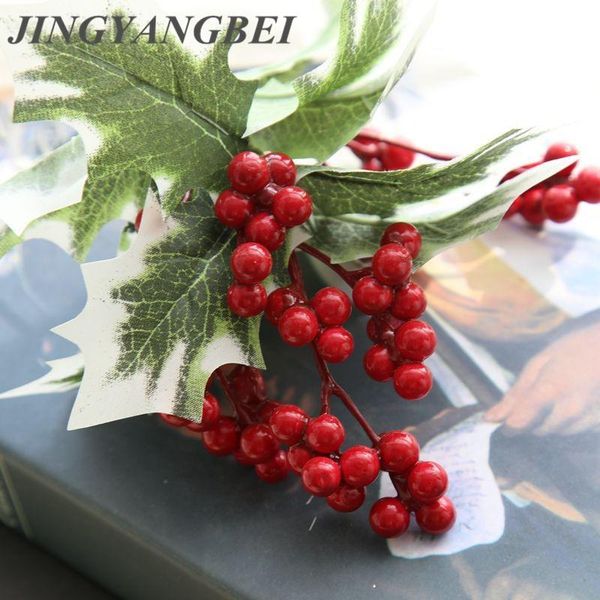 party decoration pe berry red fruit with leaf berries artificial flower cherry branches fake christmas tree wreath decorative
party decoration pe berry red fruit with leaf berries artificial flower cherry branches fake christmas tree wreath decorative