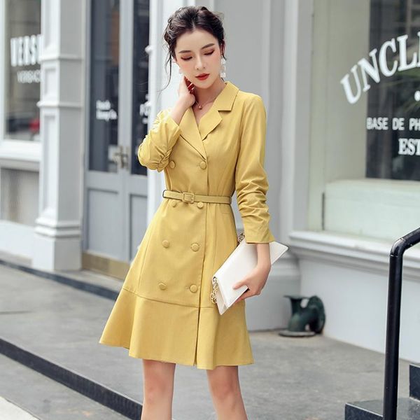 women's trench coats high waist office lady coat spring autumn double breasted with sashes elegant casual robes outerwear ta9165, Tan;black
women's trench coats high waist office lady coat spring autumn double breasted with sashes elegant casual robes outerwear ta9165, Tan;black