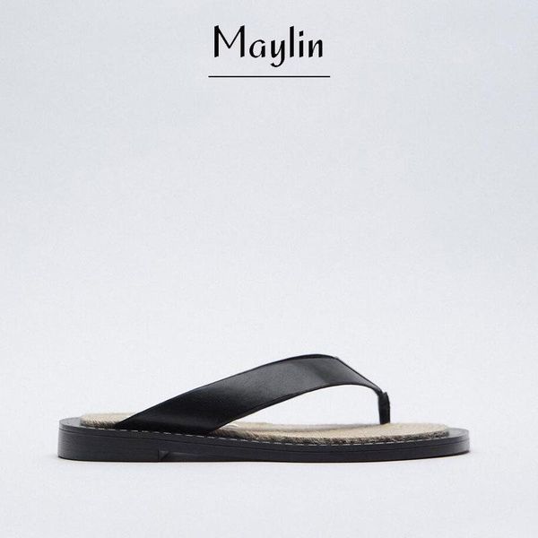 slippers 2021 summer flat round toe retro outside flip flops fashion shoes for women mix color sandals vacation slides, Black
slippers 2021 summer flat round toe retro outside flip flops fashion shoes for women mix color sandals vacation slides, Black