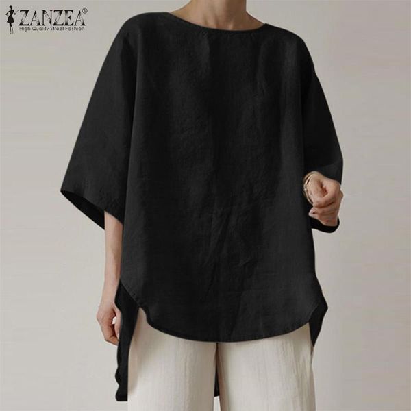 women's blouses & shirts femme stylish solid office blouse loose o-neck streetwear blusas vintage six quarter sleeve shirt chemi, White
women's blouses & shirts femme stylish solid office blouse loose o-neck streetwear blusas vintage six quarter sleeve shirt chemi, White
