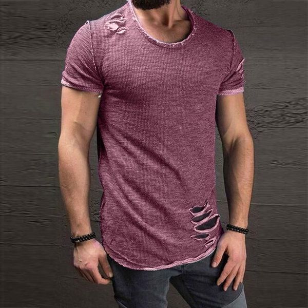 men's t-shirts summer fashion hipster ripped men t-shirt short sleeve o-neck slim casual tees for solid color pullover streetwear bluas, White;black
men's t-shirts summer fashion hipster ripped men t-shirt short sleeve o-neck slim casual tees for solid color pullover streetwear bluas, White;black