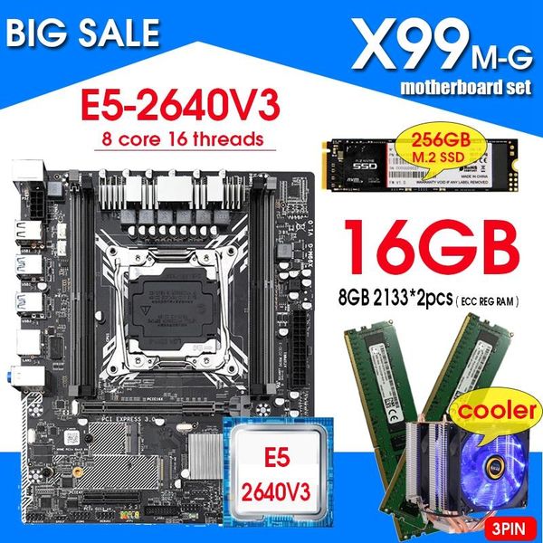 motherboards x99m-g motherboard combo with xeon e5 2640v3 lga2011-3 cpu 2pcs gb = 16gb 2133mhz ddr4 memory nvme 256gb m.2 and cooler
motherboards x99m-g motherboard combo with xeon e5 2640v3 lga2011-3 cpu 2pcs gb = 16gb 2133mhz ddr4 memory nvme 256gb m.2 and cooler