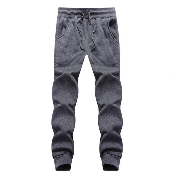 men's pants men trousers solid color plush thicken warm winter sweatpants breathable simple, Black
men's pants men trousers solid color plush thicken warm winter sweatpants breathable simple, Black