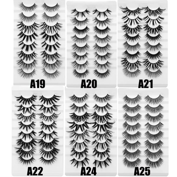 false eyelashes 8 pairs 3d mink multilayered effect lash natural wispies fluffy extension full volume eye makeup tools
false eyelashes 8 pairs 3d mink multilayered effect lash natural wispies fluffy extension full volume eye makeup tools