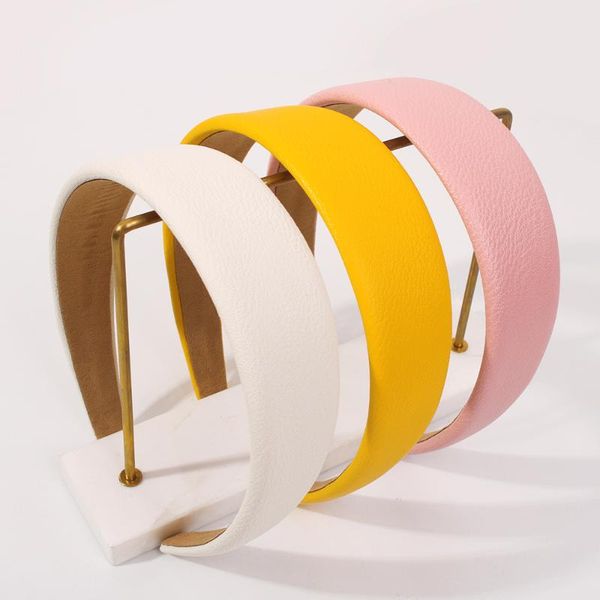 hair accessories faux leather hairbands solid simple 4cm width pu leathers women headbands fashion sponge padded wide hoops headwear
hair accessories faux leather hairbands solid simple 4cm width pu leathers women headbands fashion sponge padded wide hoops headwear