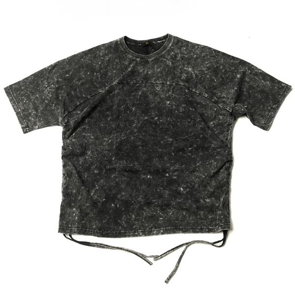 t shirts distressed black drawstring ribbon t-shirt kpop loose fit raglan tee panelled stitching, White
t shirts distressed black drawstring ribbon t-shirt kpop loose fit raglan tee panelled stitching, White