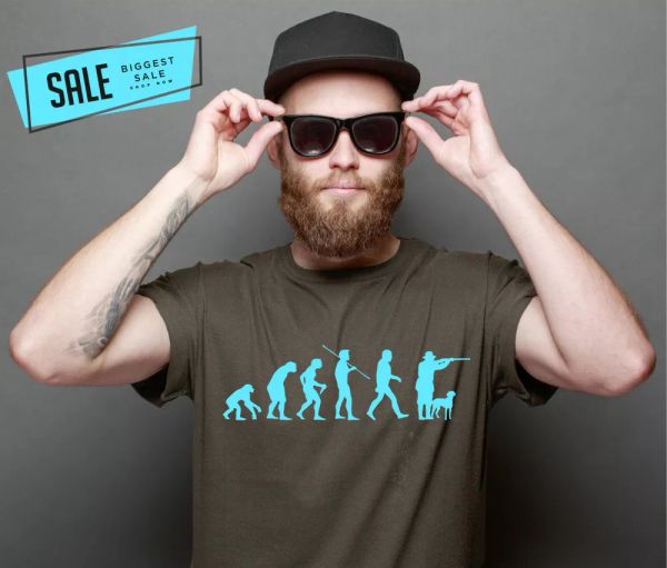 SALE Munster Countries Hunting Hunter EVOLUTION 1 Dog Motif Dog Shirt Unisex T-Shirt M, Mainly pictures
SALE Munster Countries Hunting Hunter EVOLUTION 1 Dog Motif Dog Shirt Unisex T-Shirt M, Mainly pictures