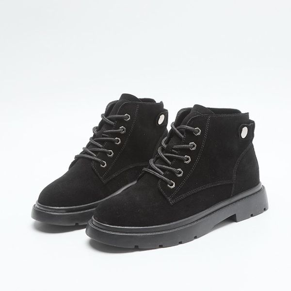 new women ankle boots real leather lace up women shoes fashion casual short boots women daily footer size 34-40, Black
new women ankle boots real leather lace up women shoes fashion casual short boots women daily footer size 34-40, Black