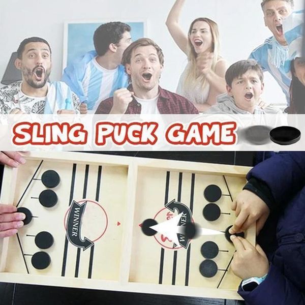 party favor catapult chess bumper parent-child interactive sling puck table game deskboard battle 2 in 1 ice hockey games
party favor catapult chess bumper parent-child interactive sling puck table game deskboard battle 2 in 1 ice hockey games