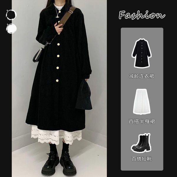 two piece dress single/suit elegant long-sleeved dress suit women autumn korean buttons gentle loose white skirt high street prepp
two piece dress single/suit elegant long-sleeved dress suit women autumn korean buttons gentle loose white skirt high street prepp