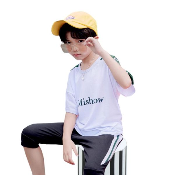 clothing sets baby boy clothes two-piece summer letter printing short-sleeved sweatshirt t-shirt + half-length pants quality children, White
clothing sets baby boy clothes two-piece summer letter printing short-sleeved sweatshirt t-shirt + half-length pants quality children, White
