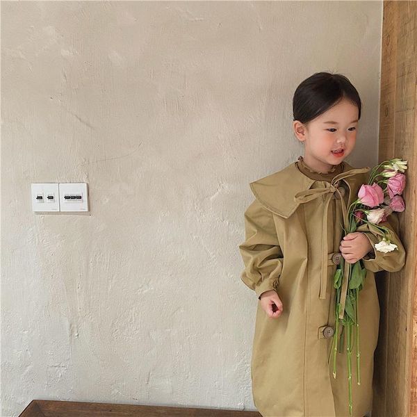 coat 8356 children clothes girls trench autumn 2021 big lapel british style long leisure boys outfits, Blue;gray
coat 8356 children clothes girls trench autumn 2021 big lapel british style long leisure boys outfits, Blue;gray