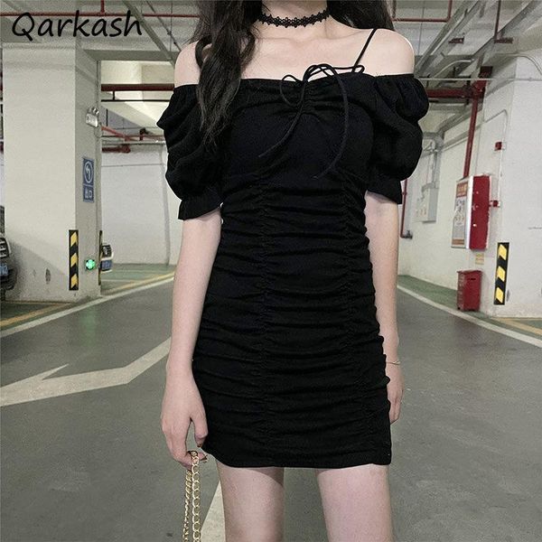 casual dresses women mini shirring black vintage ladies slim puff sleeve fashion slash neck basic solid mujer vestidos party wear, Black;gray
casual dresses women mini shirring black vintage ladies slim puff sleeve fashion slash neck basic solid mujer vestidos party wear, Black;gray