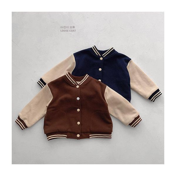 coat 2021 style girls boys patchwork autumn cotton fashion full sleeve kids jacket 1-7 years, Blue;gray
coat 2021 style girls boys patchwork autumn cotton fashion full sleeve kids jacket 1-7 years, Blue;gray