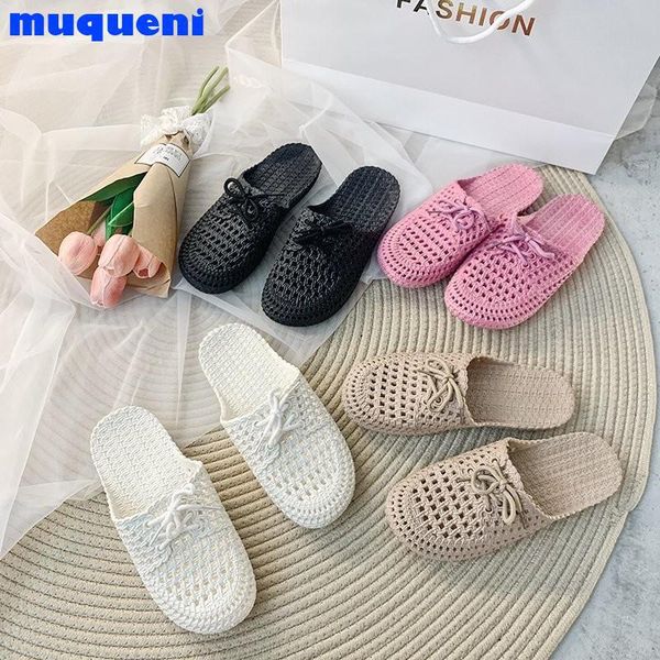 summer slippers shoes woman 2021 closed toe breathable flip flops women hollow out lace up outdoor flat beach slides sandals, Black
summer slippers shoes woman 2021 closed toe breathable flip flops women hollow out lace up outdoor flat beach slides sandals, Black