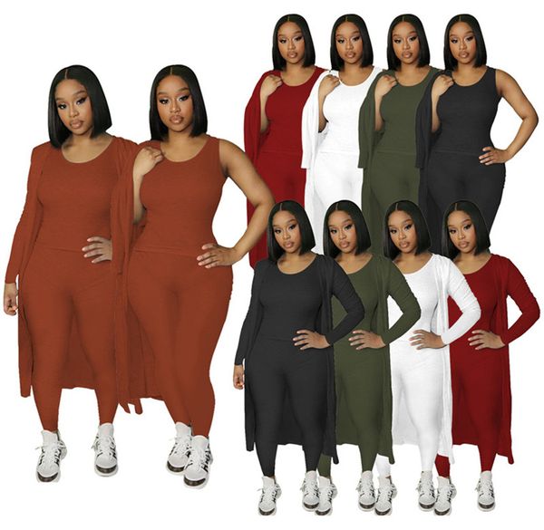 fall winter clothes women tracksuits solid sweatsuits sleeveless vest+pants+cardigan coat 3 pieces sets high stretchy cotton outfits autumn, Gray
fall winter clothes women tracksuits solid sweatsuits sleeveless vest+pants+cardigan coat 3 pieces sets high stretchy cotton outfits autumn, Gray