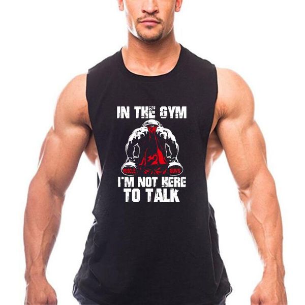 men' tank mens bodybuilding gym fitness sleeveless shirt 2021 male cotton clothing fashion singlet vest undershirt, White;black
men' tank mens bodybuilding gym fitness sleeveless shirt 2021 male cotton clothing fashion singlet vest undershirt, White;black