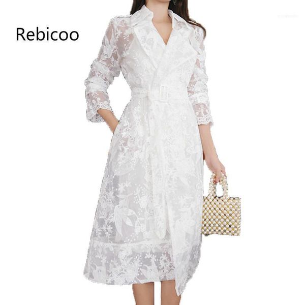 women's trench coats lace coat for women autumn long sleeve notched collar self belted flower embroidery cardigans casual coat1, Tan;black
women's trench coats lace coat for women autumn long sleeve notched collar self belted flower embroidery cardigans casual coat1, Tan;black