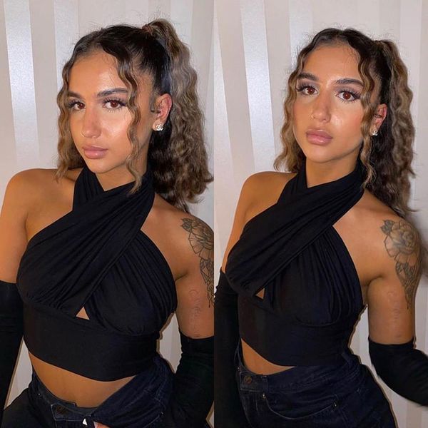 women's t-shirt autumn winter streetwear halter t-shirts women club backless female tees fashion solid long sleeve bodycon blusa, White
women's t-shirt autumn winter streetwear halter t-shirts women club backless female tees fashion solid long sleeve bodycon blusa, White