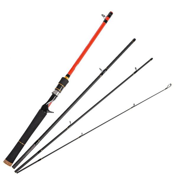 2.1m 4 section portable carbon fiber fishing rod ultra light travel lure bass pole boat rods
2.1m 4 section portable carbon fiber fishing rod ultra light travel lure bass pole boat rods
