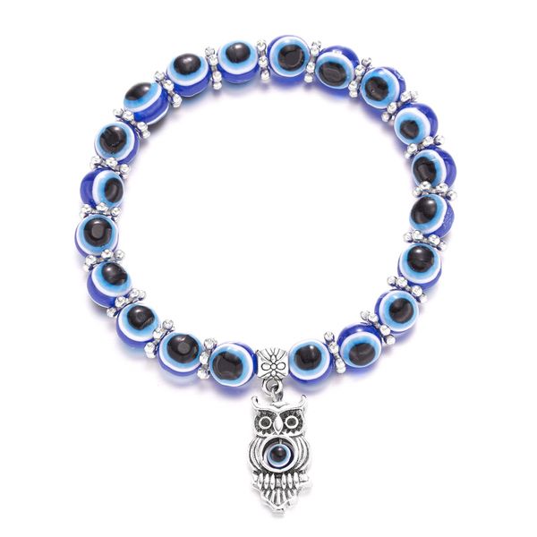 classic turkey blue evil eye beads antique silver plated alloy charm bracelets for men and women, Golden;silver
classic turkey blue evil eye beads antique silver plated alloy charm bracelets for men and women, Golden;silver
