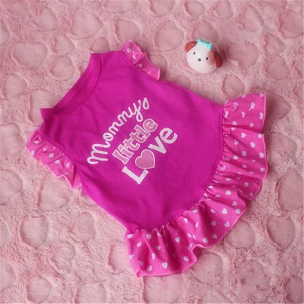 pink pet clothing cotton summer cat and dog flying sleeve skirt accessories decoration x8 apparel
pink pet clothing cotton summer cat and dog flying sleeve skirt accessories decoration x8 apparel