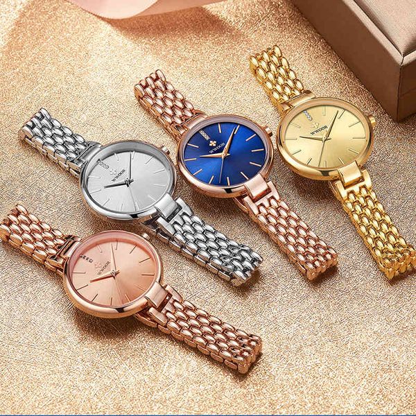 wwoor es for womens fashion 2020 brand luxury rose gold steel waterproof quartz wrist women female bracelet watch, Slivery;brown
wwoor es for womens fashion 2020 brand luxury rose gold steel waterproof quartz wrist women female bracelet watch, Slivery;brown