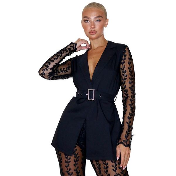 women's two piece pants women lace party outfits embroidery sets lady's v-neck sashes high waist see through flared club suits, White
women's two piece pants women lace party outfits embroidery sets lady's v-neck sashes high waist see through flared club suits, White