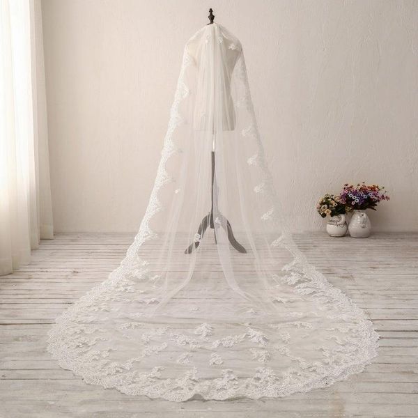 bridal veils 2021 lace appliques one-layer amazing wedding custom made accessories with combs, Black
bridal veils 2021 lace appliques one-layer amazing wedding custom made accessories with combs, Black
